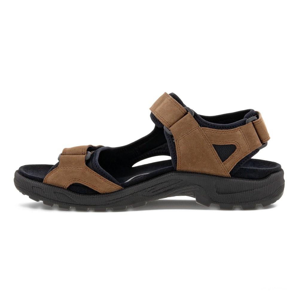 ECCO Mens Sandals Brown/Black - Onroads - LZX-435812